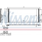 Nissens Συμπυκνωτής, σύστ. Κλιματισμού - 940390