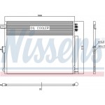 Nissens Συμπυκνωτής, σύστ. Κλιματισμού - 940411