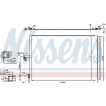 Nissens Συμπυκνωτής, σύστ. Κλιματισμού - 940412