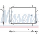 Nissens Συμπυκνωτής, σύστ. Κλιματισμού - 940438