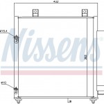 Nissens Συμπυκνωτής, σύστ. Κλιματισμού - 940447
