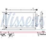 Nissens Συμπυκνωτής, σύστ. Κλιματισμού - 940466