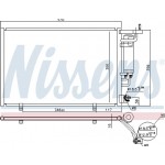 Nissens Συμπυκνωτής, σύστ. Κλιματισμού - 940500