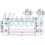 Nissens Συμπυκνωτής, σύστ. Κλιματισμού - 940509