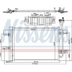 Nissens Συμπυκνωτής, σύστ. Κλιματισμού - 940511