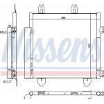 Nissens Συμπυκνωτής, σύστ. Κλιματισμού - 940522