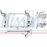 Nissens Συμπυκνωτής, σύστ. Κλιματισμού - 940526
