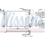 Nissens Συμπυκνωτής, σύστ. Κλιματισμού - 940528