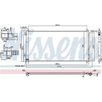 Nissens Συμπυκνωτής, σύστ. Κλιματισμού - 940534