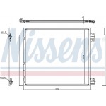 Nissens Συμπυκνωτής, σύστ. Κλιματισμού - 940546