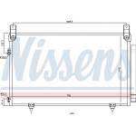 Nissens Συμπυκνωτής, σύστ. Κλιματισμού - 940566