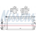 Nissens Συμπυκνωτής, σύστ. Κλιματισμού - 940568