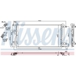 Nissens Συμπυκνωτής, σύστ. Κλιματισμού - 940569
