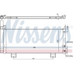 Nissens Συμπυκνωτής, σύστ. Κλιματισμού - 940571