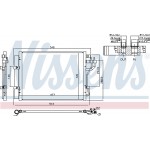 Nissens Συμπυκνωτής, σύστ. Κλιματισμού - 940592