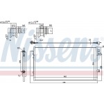 Nissens Συμπυκνωτής, σύστ. Κλιματισμού - 940692