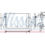 Nissens Συμπυκνωτής, σύστ. Κλιματισμού - 940730