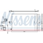 Nissens Συμπυκνωτής, σύστ. Κλιματισμού - 940780