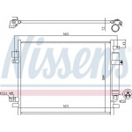 Nissens Συμπυκνωτής, σύστ. Κλιματισμού - 940789