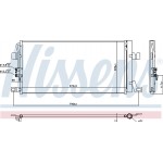 Nissens Συμπυκνωτής, σύστ. Κλιματισμού - 940827