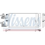 Nissens Συμπυκνωτής, σύστ. Κλιματισμού - 941069