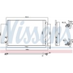 Nissens Συμπυκνωτής, σύστ. Κλιματισμού - 941087