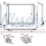 Nissens Συμπυκνωτής, σύστ. Κλιματισμού - 941093