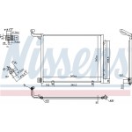 Nissens Συμπυκνωτής, σύστ. Κλιματισμού - 941094