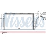 Nissens Συμπυκνωτής, σύστ. Κλιματισμού - 941131