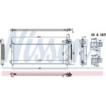 Nissens Συμπυκνωτής, σύστ. Κλιματισμού - 941179