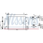 Nissens Συμπυκνωτής, σύστ. Κλιματισμού - 941194