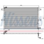 Nissens Συμπυκνωτής, σύστ. Κλιματισμού - 94204