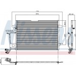 Nissens Συμπυκνωτής, σύστ. Κλιματισμού - 94207
