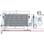 Nissens Συμπυκνωτής, σύστ. Κλιματισμού - 94218