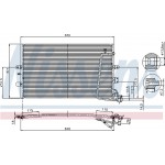 Nissens Συμπυκνωτής, σύστ. Κλιματισμού - 94301