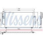 Nissens Συμπυκνωτής, σύστ. Κλιματισμού - 94306