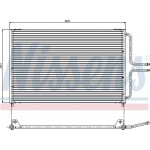 Nissens Συμπυκνωτής, σύστ. Κλιματισμού - 94322