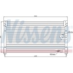 Nissens Συμπυκνωτής, σύστ. Κλιματισμού - 94362