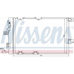 Nissens Συμπυκνωτής, σύστ. Κλιματισμού - 94384