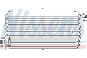 Nissens Συμπυκνωτής, σύστ. Κλιματισμού - 94403