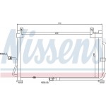 Nissens Συμπυκνωτής, σύστ. Κλιματισμού - 94411
