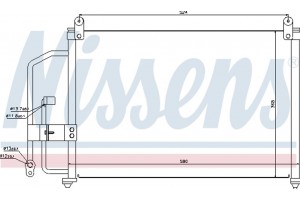 Nissens Συμπυκνωτής, σύστ. Κλιματισμού - 94412