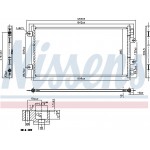 Nissens Συμπυκνωτής, σύστ. Κλιματισμού - 94438