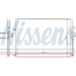 Nissens Συμπυκνωτής, σύστ. Κλιματισμού - 94464