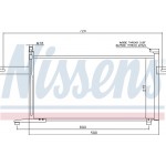Nissens Συμπυκνωτής, σύστ. Κλιματισμού - 94498