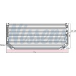 Nissens Συμπυκνωτής, σύστ. Κλιματισμού - 94515