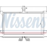 Nissens Συμπυκνωτής, σύστ. Κλιματισμού - 94538