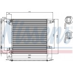 Nissens Συμπυκνωτής, σύστ. Κλιματισμού - 94568