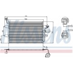 Nissens Συμπυκνωτής, σύστ. Κλιματισμού - 94574