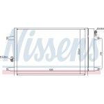 Nissens Συμπυκνωτής, σύστ. Κλιματισμού - 94575
